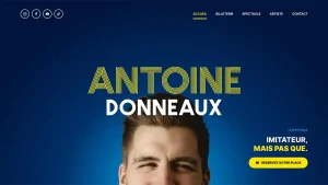 Antoine Donneaux - Humoriste imitateur Belge - Finaliste dans la France à un incroyable talent